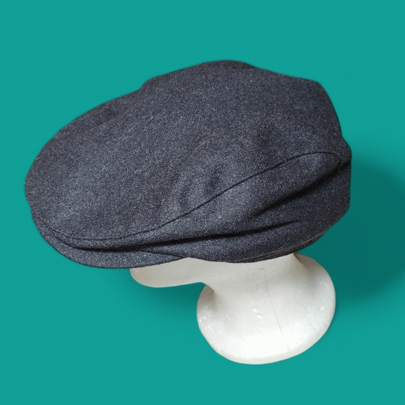 DOCKERS Hipster Flat Cap Peaky Blinders Baker Boy Hat - Picture 3 of 8